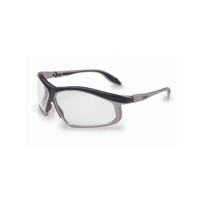 Glasses, Pivot, Uvextreme, Blk & Slvr F - Med