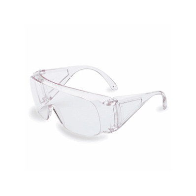 Glasses, Polysafe, Clear Lens, Clear Frame -