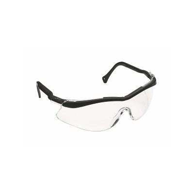Glasses, Qx1000, Black Temple, Clear Lens - M