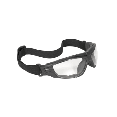 Glasses, Safety, Cuatro, Clear Antifog Lens -