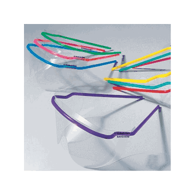 Glasses, Safety, Safeview, Assembled, 50cs -