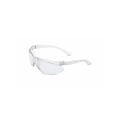 Glasses, Spartan, Safty Clr Frame, Clr Lens -