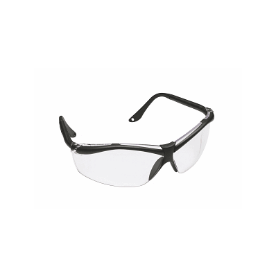 Glasses, Sx 1000, Protective, Clr / Blk - Med