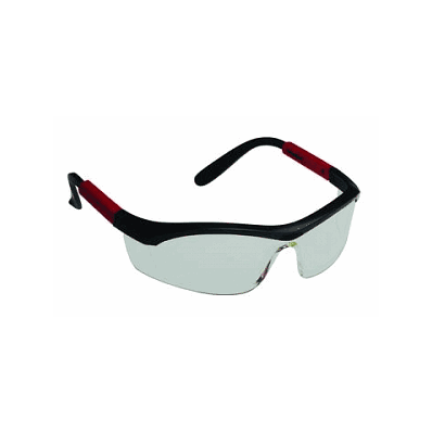 Glasses Tornado Blk Clr Lens - Medline