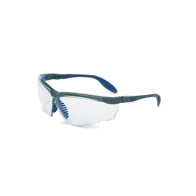 Glasses, Ultra-dura, Silver & Navy Frame - Me