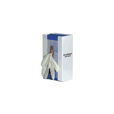 Glove Box Dispenser Cabinet Mount 1-box White