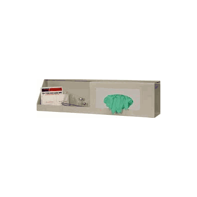 Glove Box Dispenser Horizontal Mount 1-box Pu