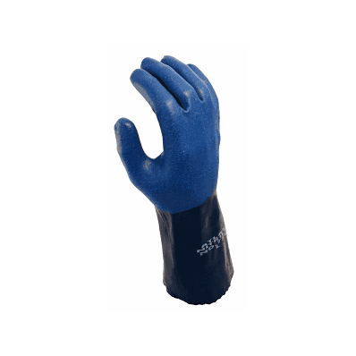 Glove, Chem Resist, Nitrile, Coated, 12" - Me