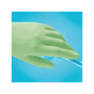 Glove Derma Prene White 6.5 - Medline