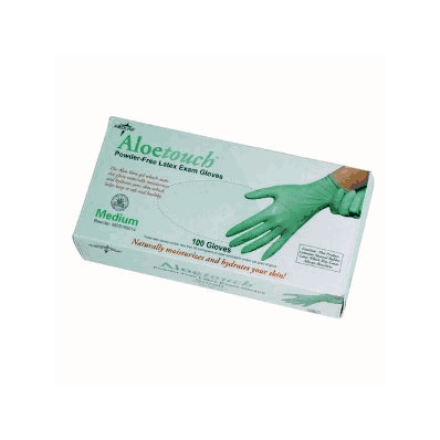Glove, Exam, Latex, Aloe Natural, Textured, P