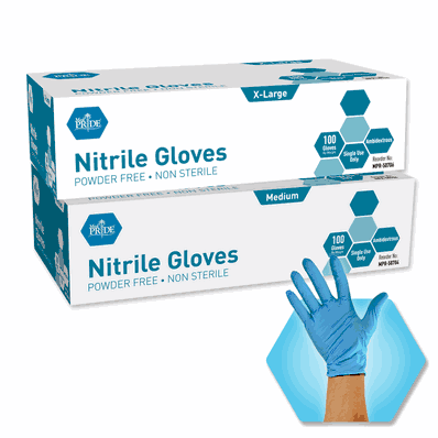Glove, Exam, Nitrile, Small - Medline