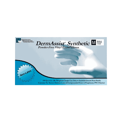 Glove, Exam Syn Powder-Free Large - Medline