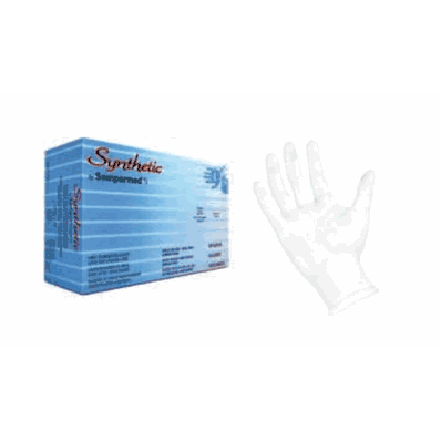 Glove, Exam, Synthetic, Powder-Free, Latex-Fr