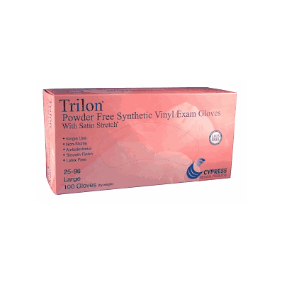 Glove, Exam, Trilon, Synthetic, Powder-Free,