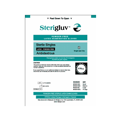 Glove Exm Med Latex Strl - Medline