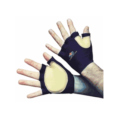 Glove, Fingerless, Leather, Medium - Medline