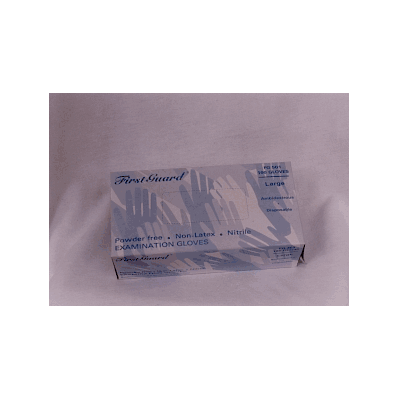 Glove First Guard Nitrile Exam Powder-Free Sm
