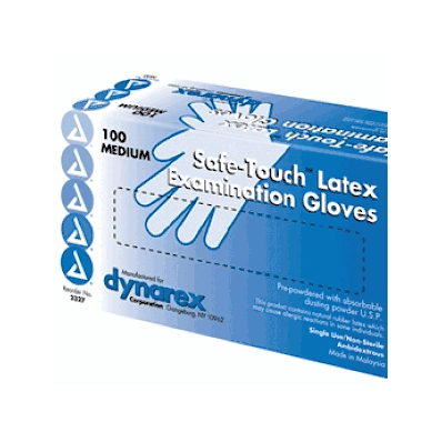 Glove, Latex, Small, 100/Bx - Medline