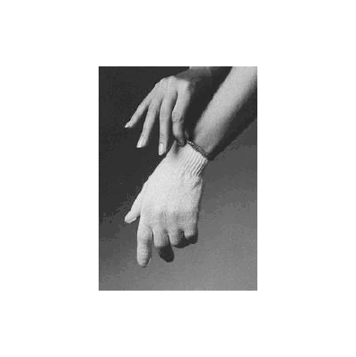 Glove Liner Careglove Medium Cotton Powder F