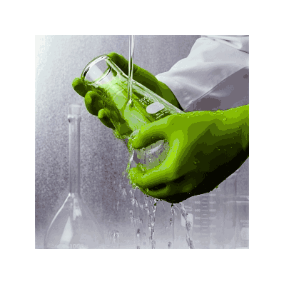 Glove, N-dex, Green, Powder-Free, 9 1/2", 4-m