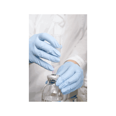 Glove, Nitrile, 9", 4ml, Blue, Powdr Free, Me