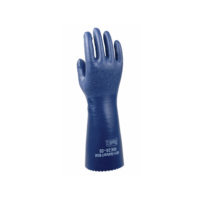 Glove, Nitrile-coatd, Interlck Knt Lin - Medl