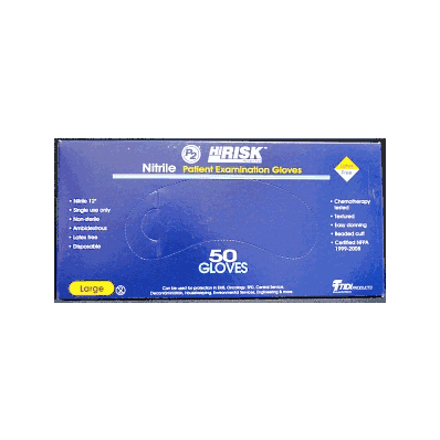 Glove, Nitrile Large - Medline