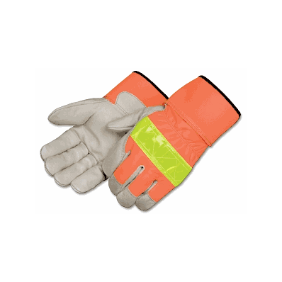 Glove, Pigskin Leather Palm, Xl - Medline