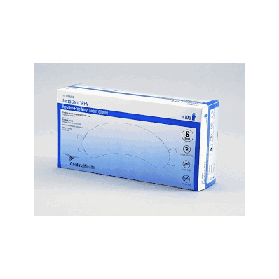 Glove, Powder-Free, Synthetic, Exam, Vinyl, S