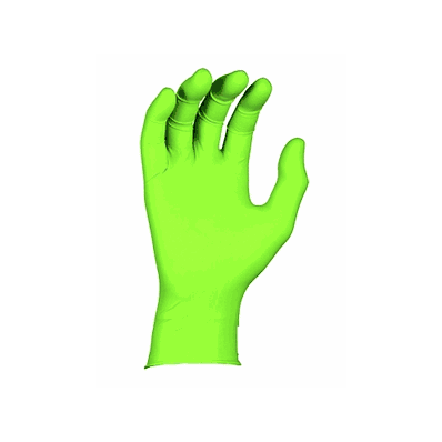 Glove, Ult N-dex, Green, Powder-Free, 11", 5-