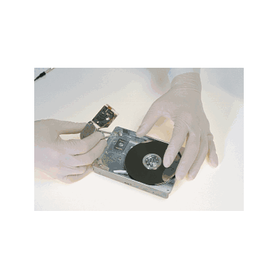 Glove, Vinyl, Clear, 12", Extra Large - Medli
