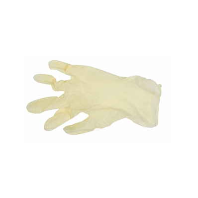 Glove, Vinyl, Strtch, Synth, Cream, Medium -
