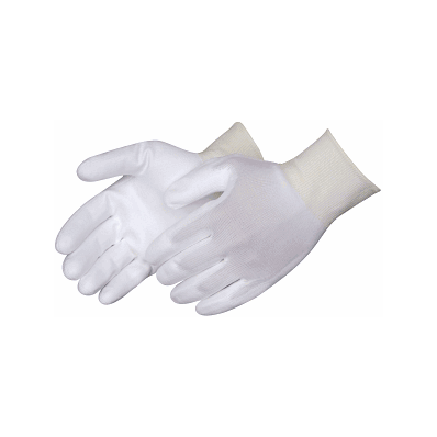 Glove, White Polyurethane Palm Coated - Medli