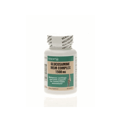 Glucosamine 500mg Msm 400mg Cpl 60/Bt - Medli