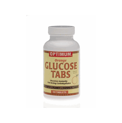 Glucose 4g Tab Orange 50/Bt - Medline