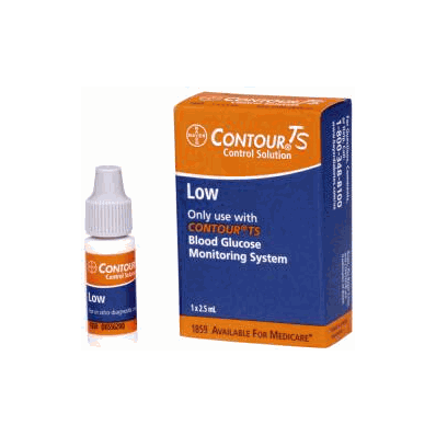 Glucose Control Solution Contour Ts 1 Vial,
