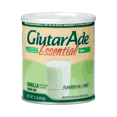 GlutarAde Essential GA-1 DM, Vanilla Flavor Can, 454 g x 4 GA-1 Oral Supplement