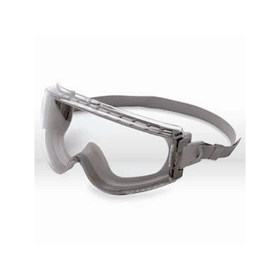 Goggles, Neoprene Band, Gray, Dura-stre - Med