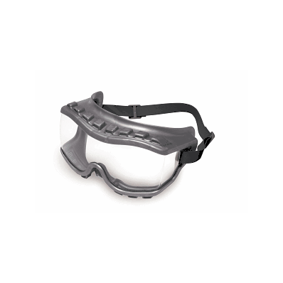 Goggles, W/Neoprene Bnd, Gry, Indirect - Medl