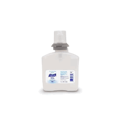 GOJO 5398-02 Hand Sanitizer, 1200 mL Dispenser Refill Bottle, Unscented
