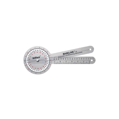 Goniometer, Baseline Clr Plas 6" - - Fabrica