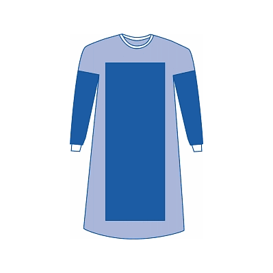 Gown, Aurora, Poly, Non-sterile, X-large - Me