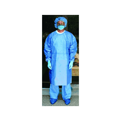 Gown, Imp, Chemotherapy, Blue, Univ - Medline