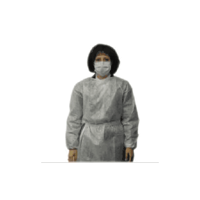 Gown, Iso Poly Thumb Loop Blu Reg (15/Pk 5pk/