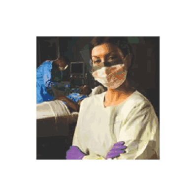 Gown, Iso Univ Ylw Lg (10/Pk 10pk/Cs) - - Ki