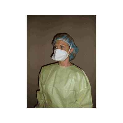 Gown, Isolation, Yellow, Ns, Large - Medline