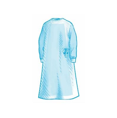 Gown, Large, Poly-reinforced - Medline