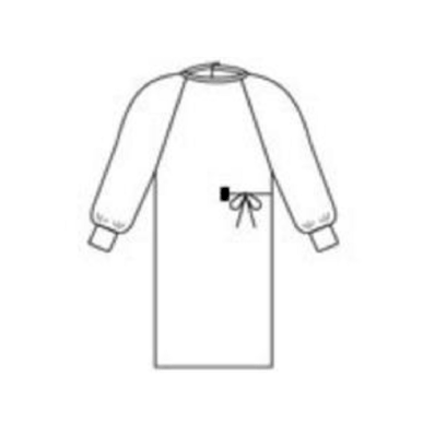 Gown, Standard, X-lg W/Towel - Medline