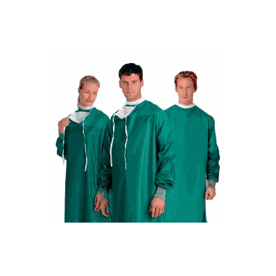 Gown, Surg Critical Cvr N/Str Rusbl Grn 2xlg