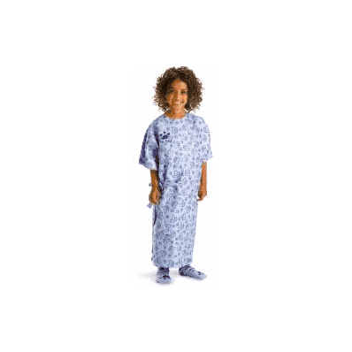 Gown, Warming Bair Paws Ped 33"L (20/Cs) - -